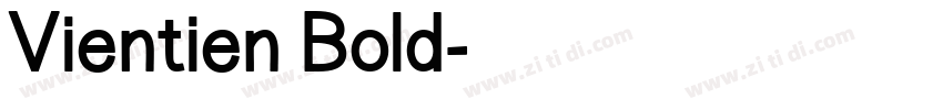 Vientien Bold字体转换